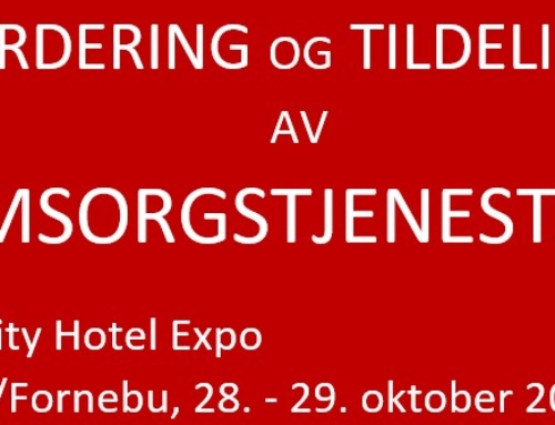 Beskyttet: VURDERING AV OMSORGSBEHOV – TILDELING AV TJENESTER
